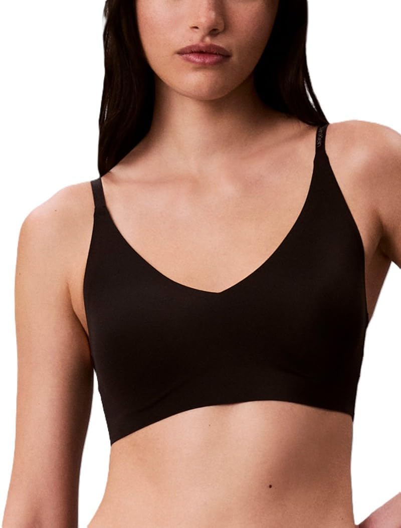 Women's  Comfort Lightly Lined Seamless Wireless Triangle Bralette Bra