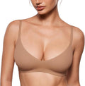 Women's  Soft Scoop Bralettes No Padding Cami Bras Unlined No Underwire Comfort Sleep Bralette Pullover