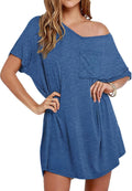 Women's Cotton Oversized T-Shirt Nightgown Soft Comfortable Sleepwear