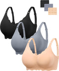 Women's Blissful Benefits Women's Super Soft Wireless Lightly Lined Comfort Bra