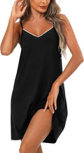 Women's Sleeveless Nightgown Soft Lightweight Comfortable Sleepwear