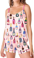 Women's Pajama Set with Shorts Soft Lightweight Comfortable Sleepwear